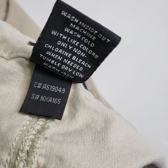 Needle & Cloth Womens Corduroy Pants Size 12 Skinny Ankle Stretch Cream - Picture 5 of 15